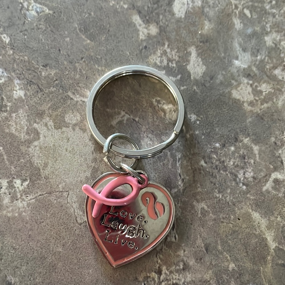 Breast Cancer Keychain